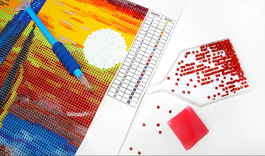 Spelwisselaar Diamond Painting technieken en tools