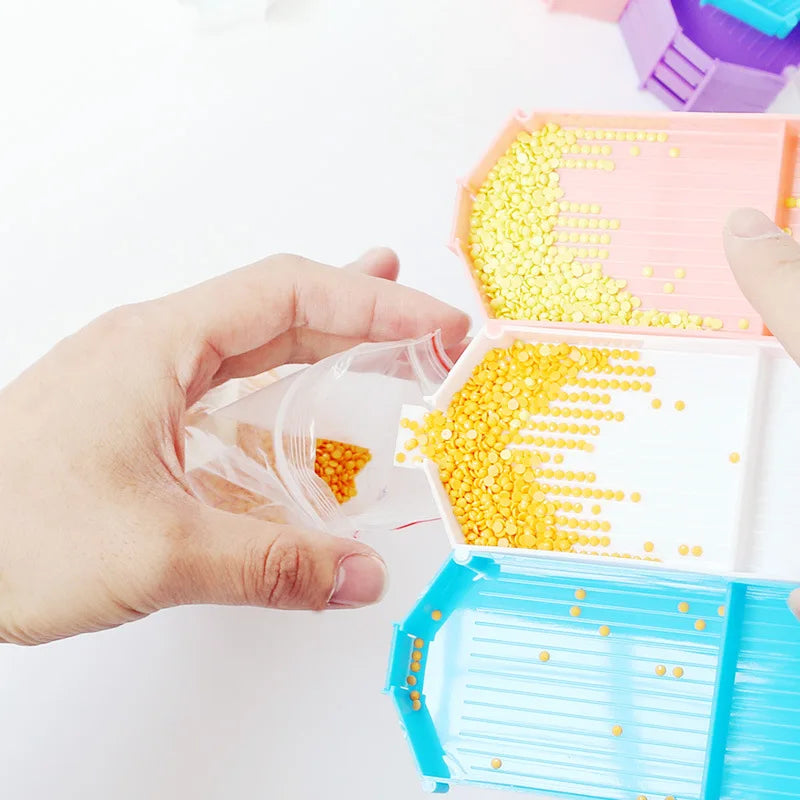 Stapelbare diamantboor Dienblads