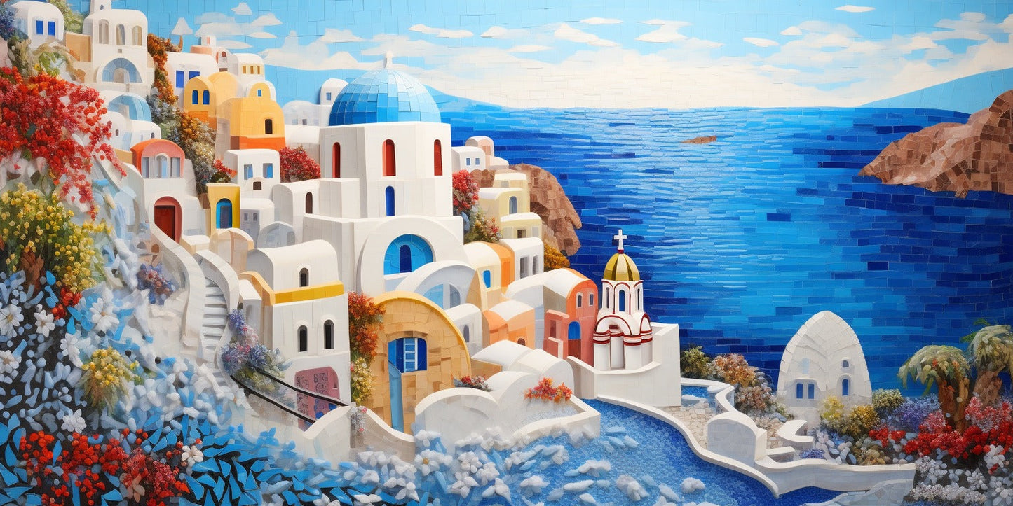 De schoonheid van het eiland Santorini