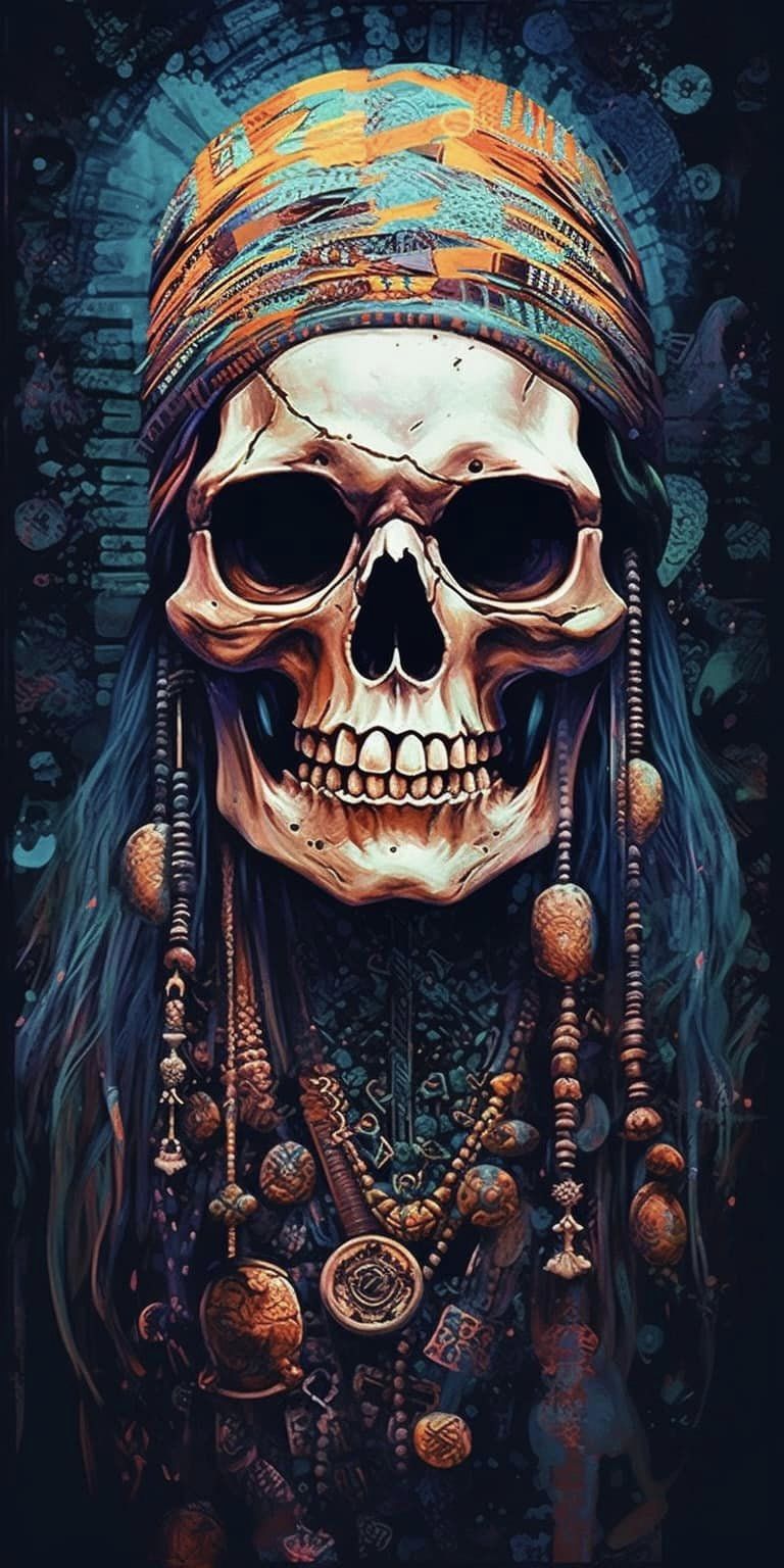 Pirate painting with Diamond