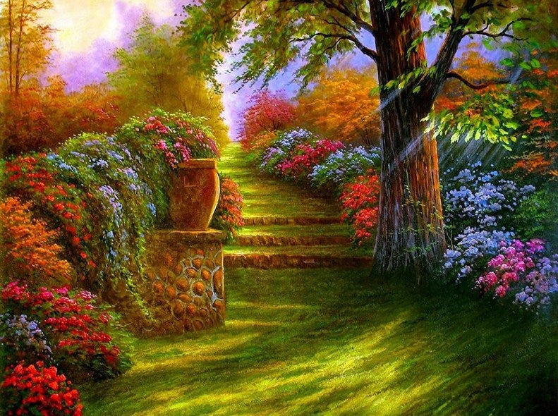 Amazing Garden Sunshine Diamond Painting Kit