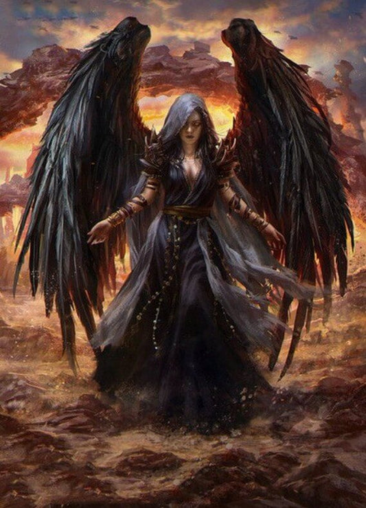 Black Angel DIY Painting Kit