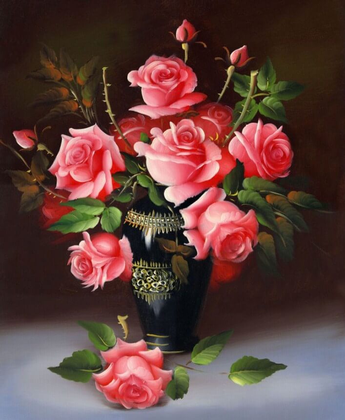 Roses 3D Diamond Painting Kit