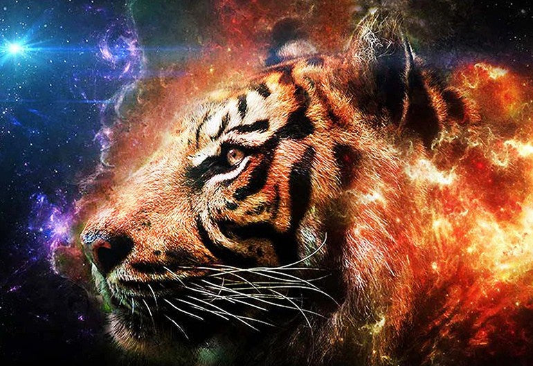 Tiger Art Painting Kit