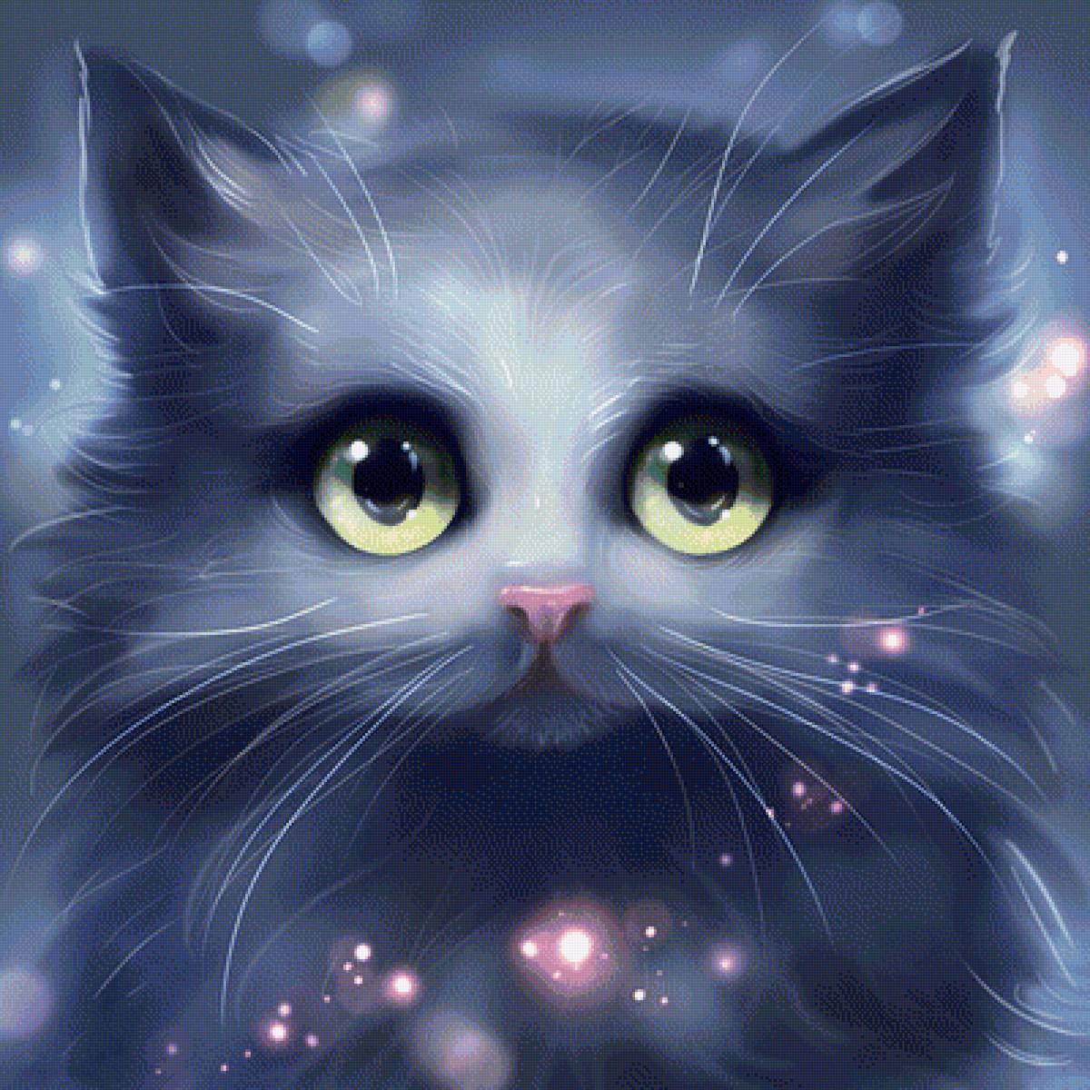 Captivating Cat Diamond Painting Kit