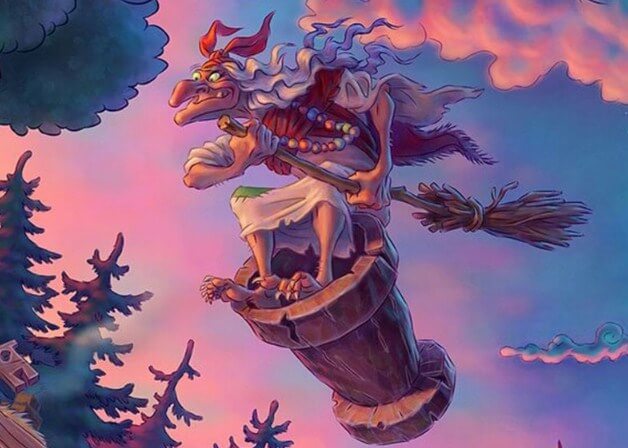 Cartoon Witch Diamond Painting