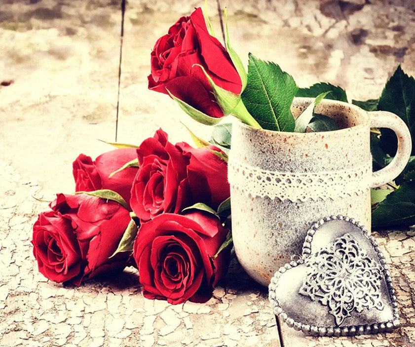 Dream Roses Paint by Diamonds