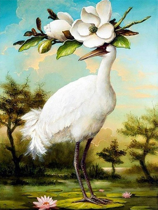 Fujian White Crane Diamond Painting Kit