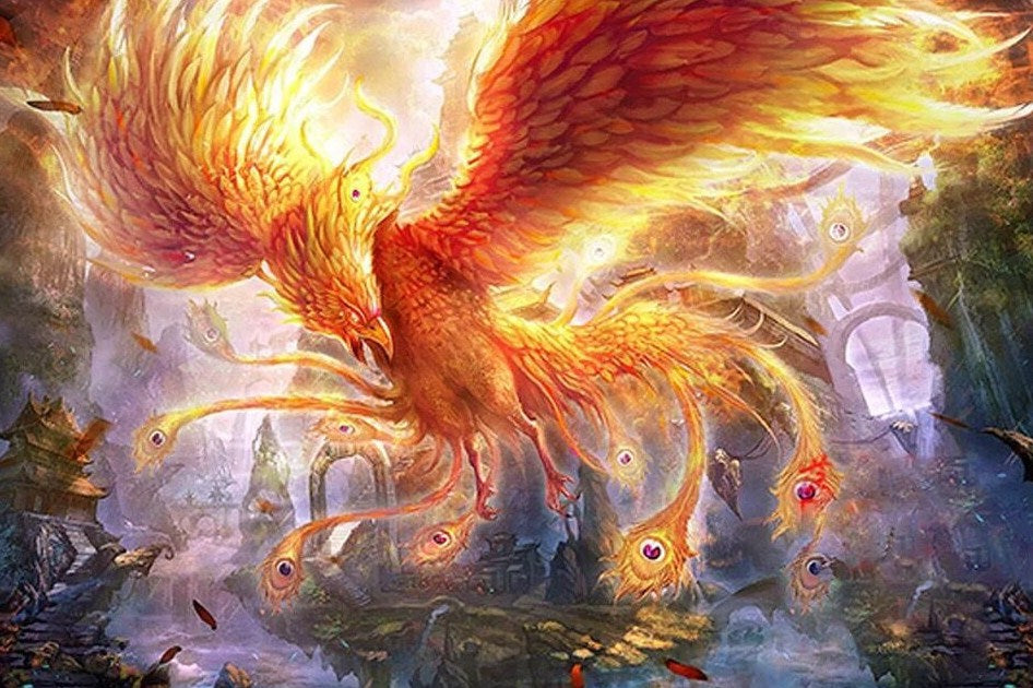 Furious Phoenix Diamond Painting Kit