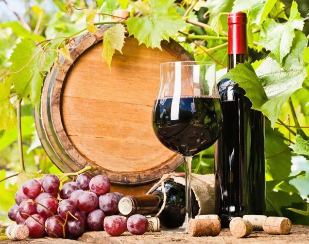 Wine Diamond Painting Kit