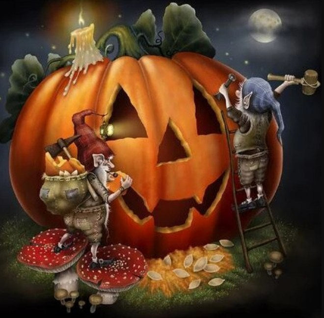 Halloween Preparations Diamond Painting Kit