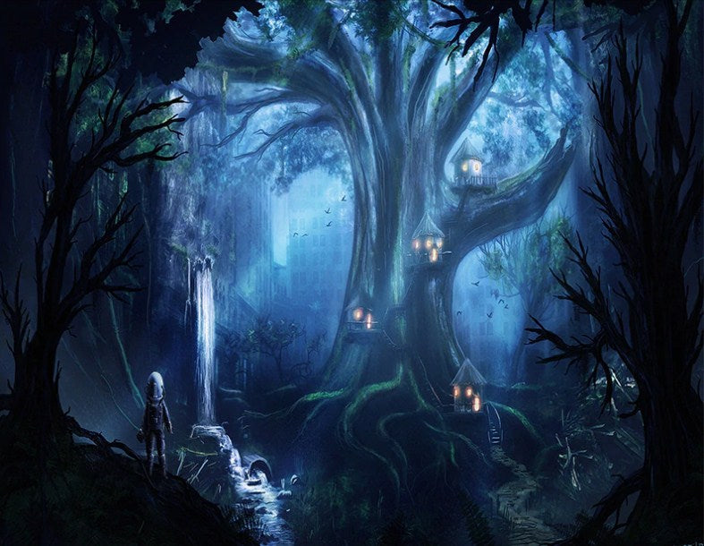 Magical Forest Paint by Diamonds