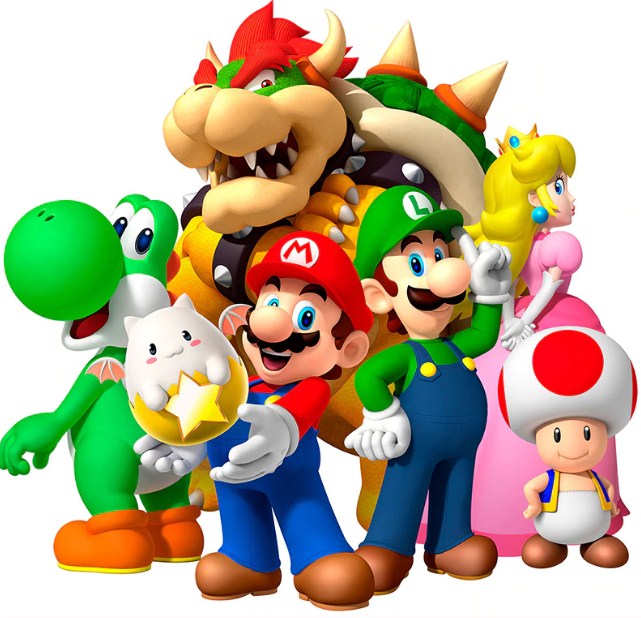 Mario Bros Paint by Diamonds