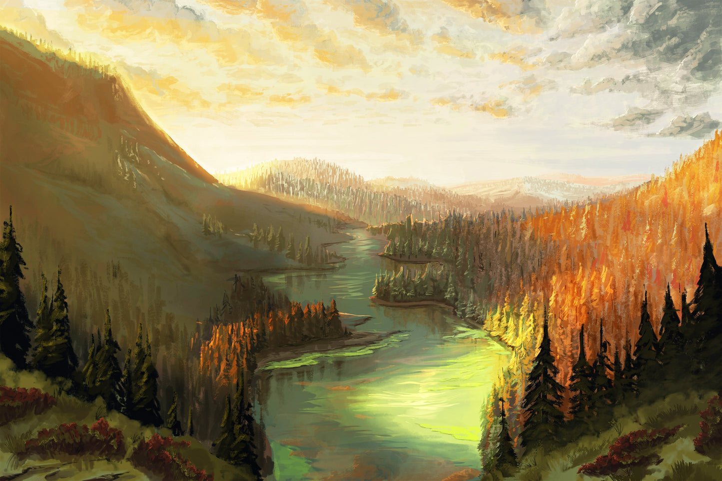 Colorful jungle Diamond Painting