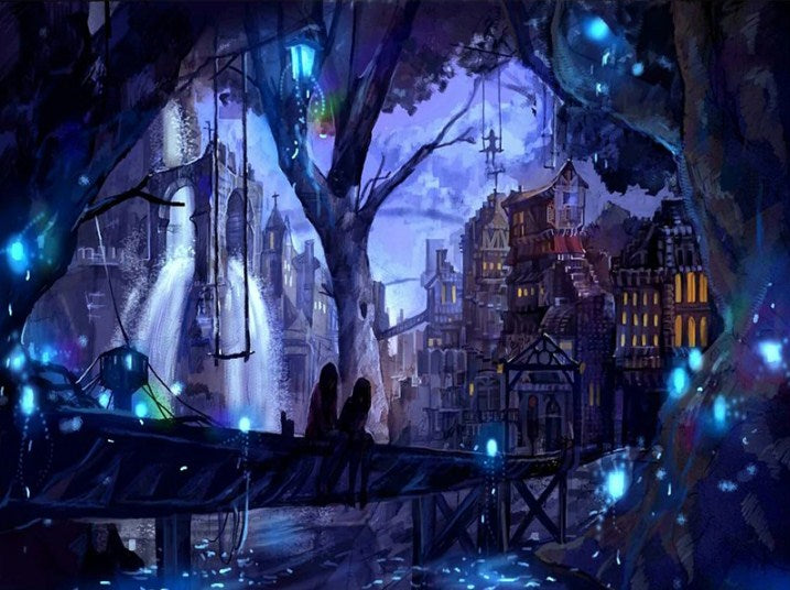 Mesmerizing City at Night Diamond Painting Kit