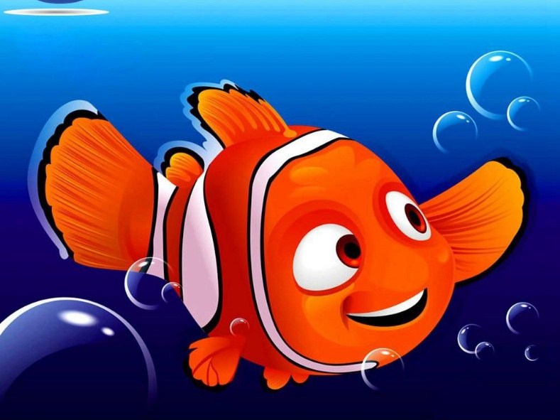 Nemo Cartoon Fish Diamond Painting Kit