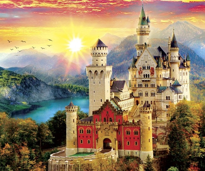 Neuschwanstein Castle Diamond Painting Kit