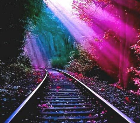 Rail Track DIY Painting