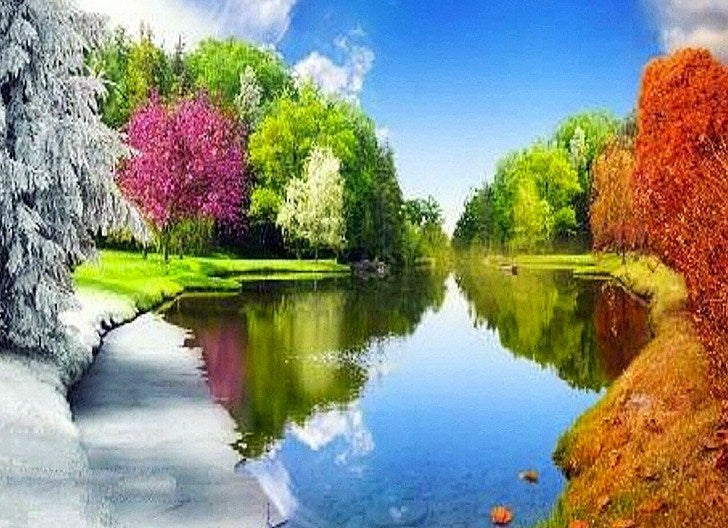 Seasons Diamond Painting Kit