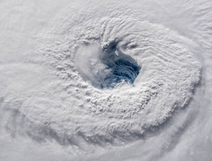 Staring Down Hurricane Florence Diamond Painting