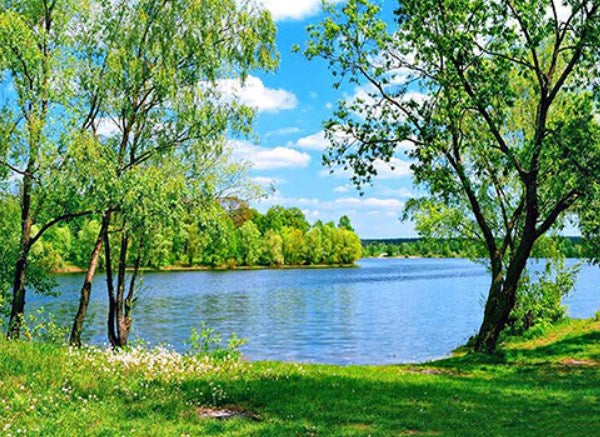 Summer Lake Diamond Painting Kit