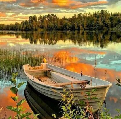 Boat Diamond Painting Kit