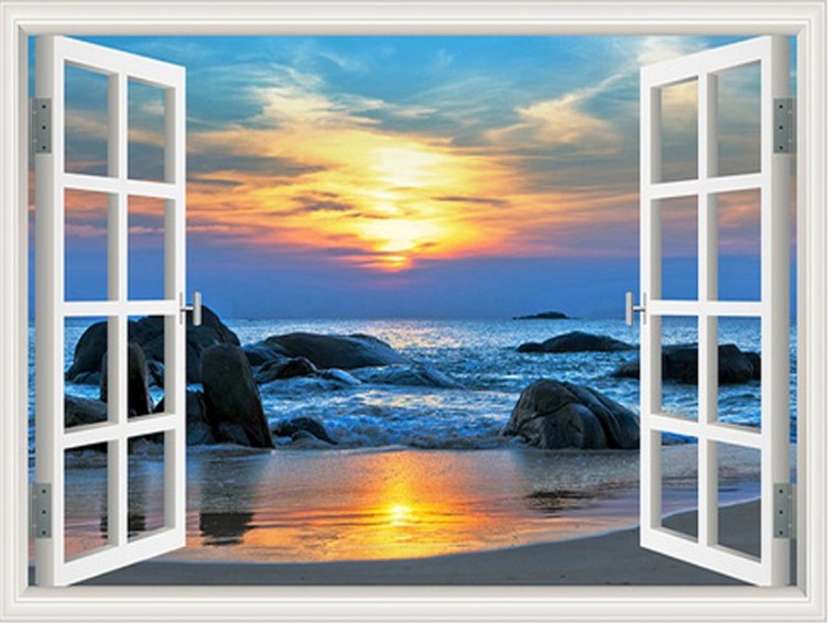 Beach View Diamond Painting