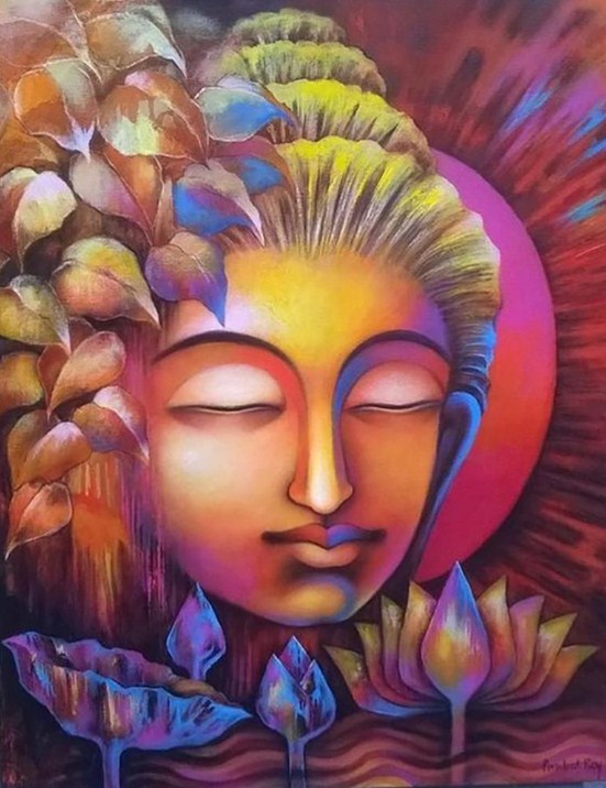 The Buddha Paint by Diamonds