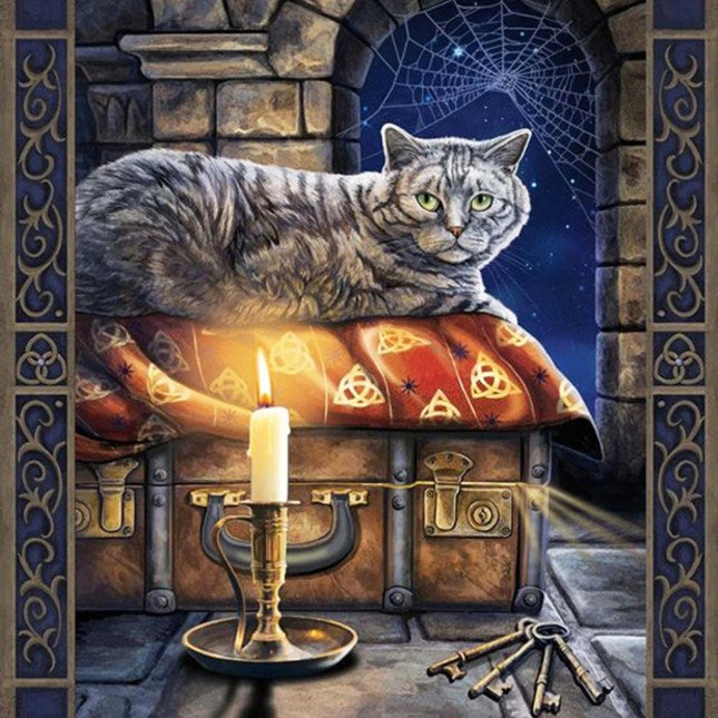 The Tabby Cat Paint by Diamonds