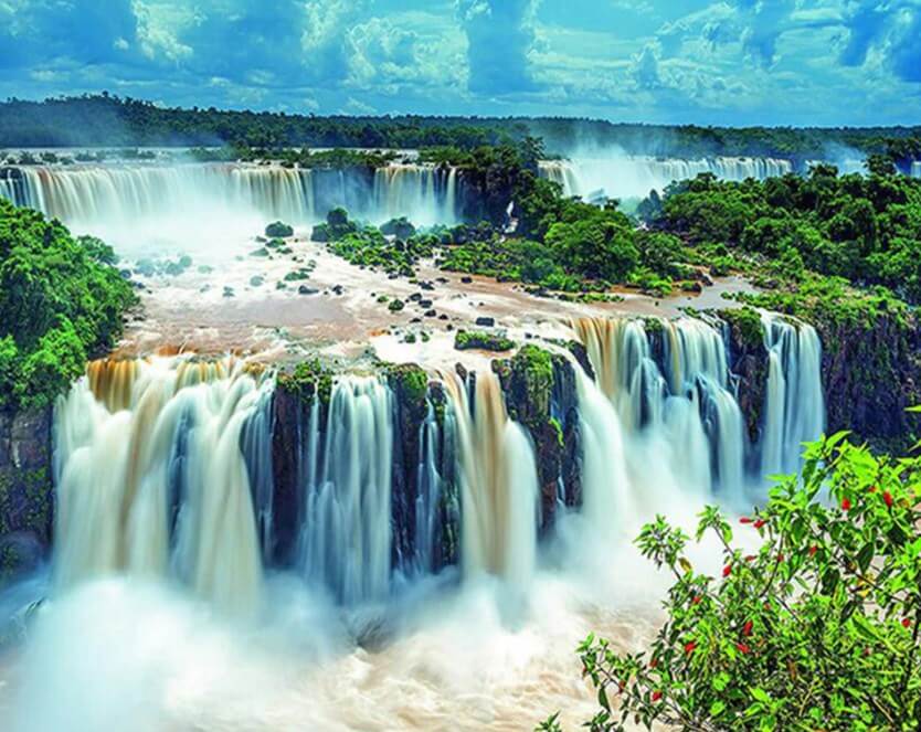 Landscape Vierkante diamanten Painting