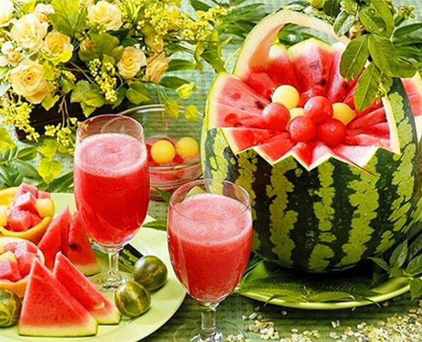 Watermelon Diamond Painting Kit