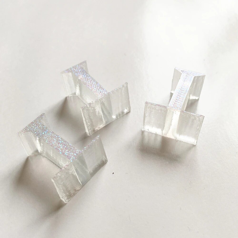 drie stukken Glitter Diamond Dienblad Stopper