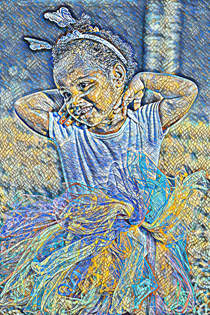 MOZAICEK - op maat diamond painting - Gepersonaliseerde fotoKunst
