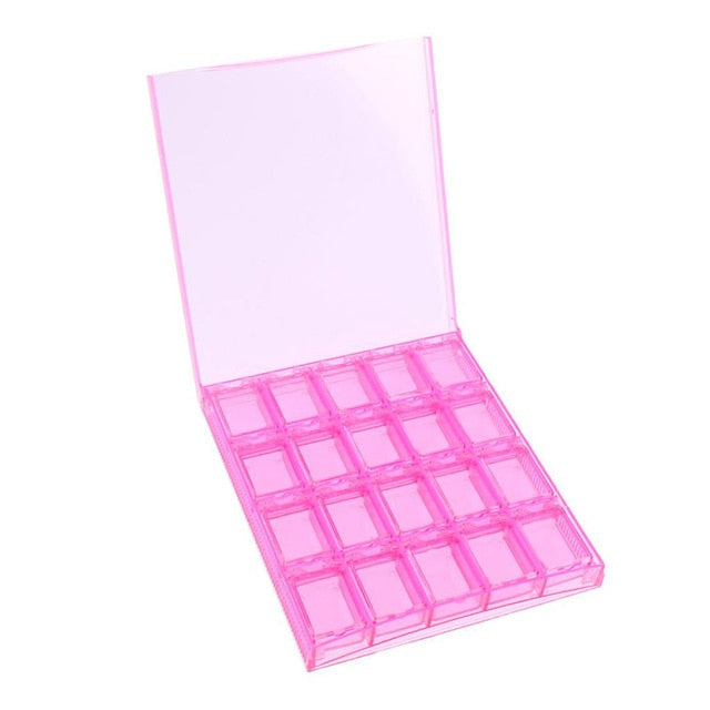 20 Slots diamond painting Boren Opbergdoos