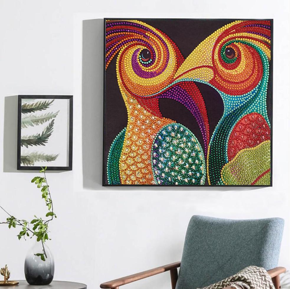 Kunstistieke Specht - speciaal diamond painting