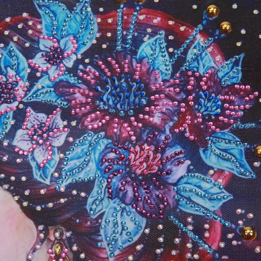 Koningin van bloemen - speciaal diamond painting