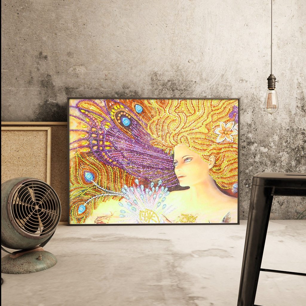 Blonde Fee - speciaal diamond painting