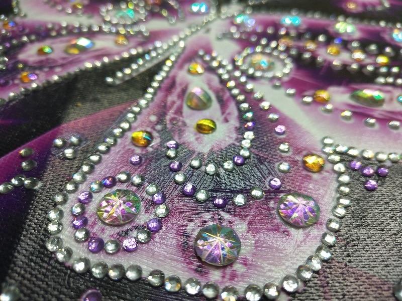 kristallen vlinder - speciaal diamond painting