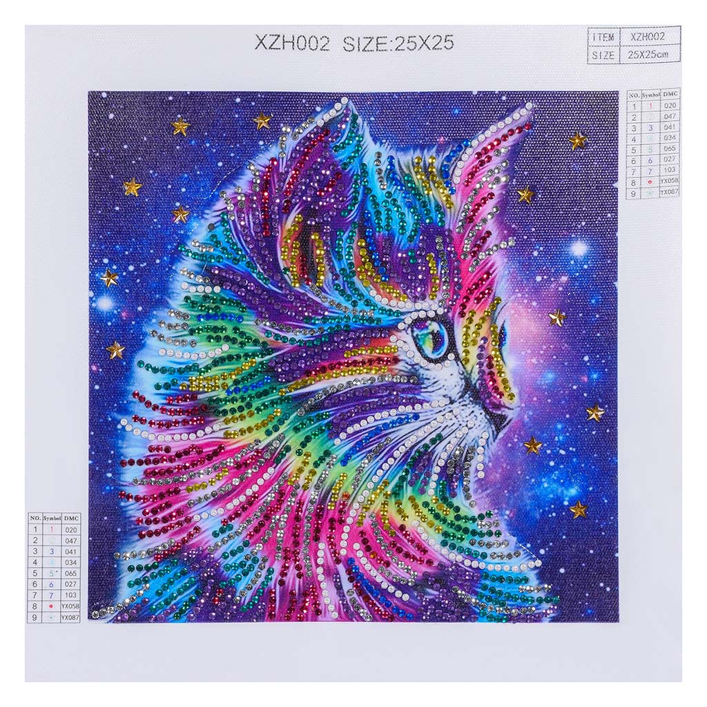 schattige Kat - speciaal diamond painting