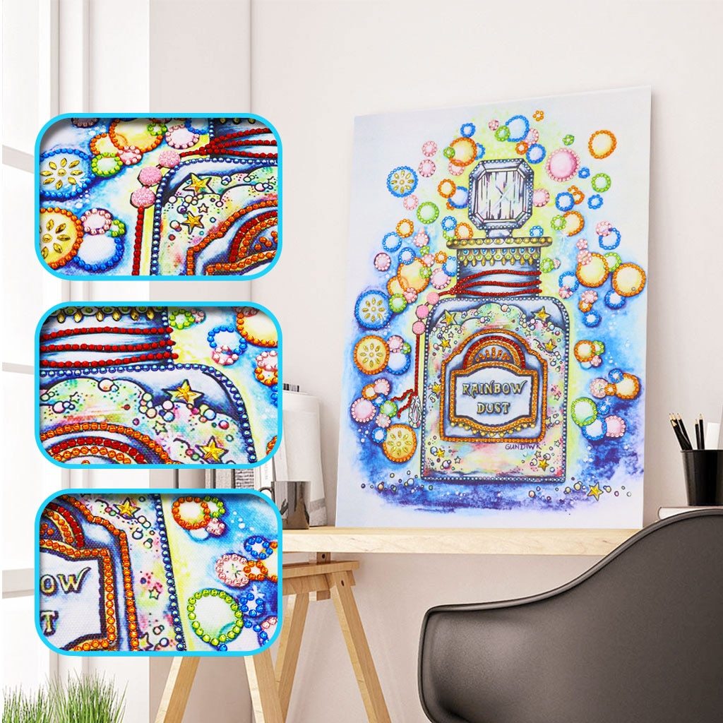 Klassiek Fles van geur - speciaal diamond painting