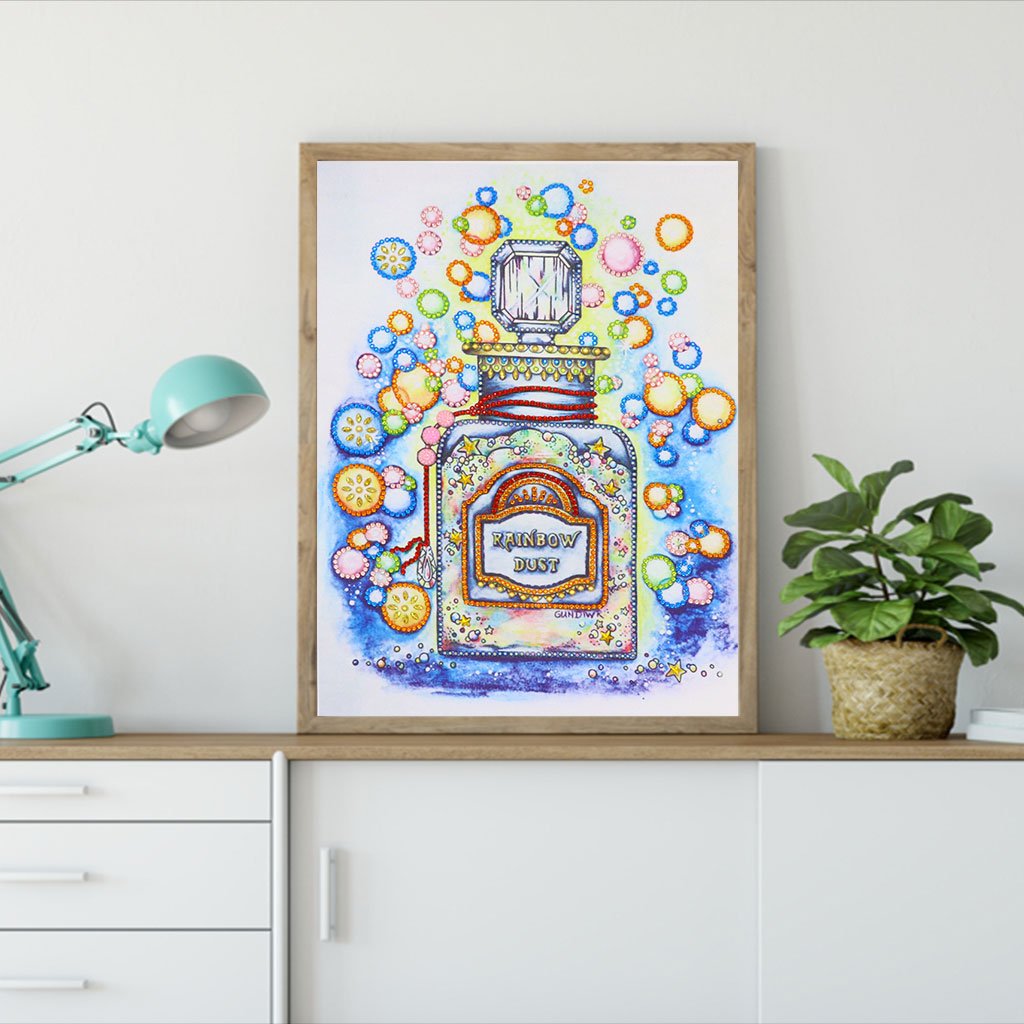 Klassiek Fles van geur - speciaal diamond painting