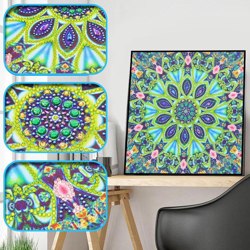 Abstract Mandala - speciaal diamond painting