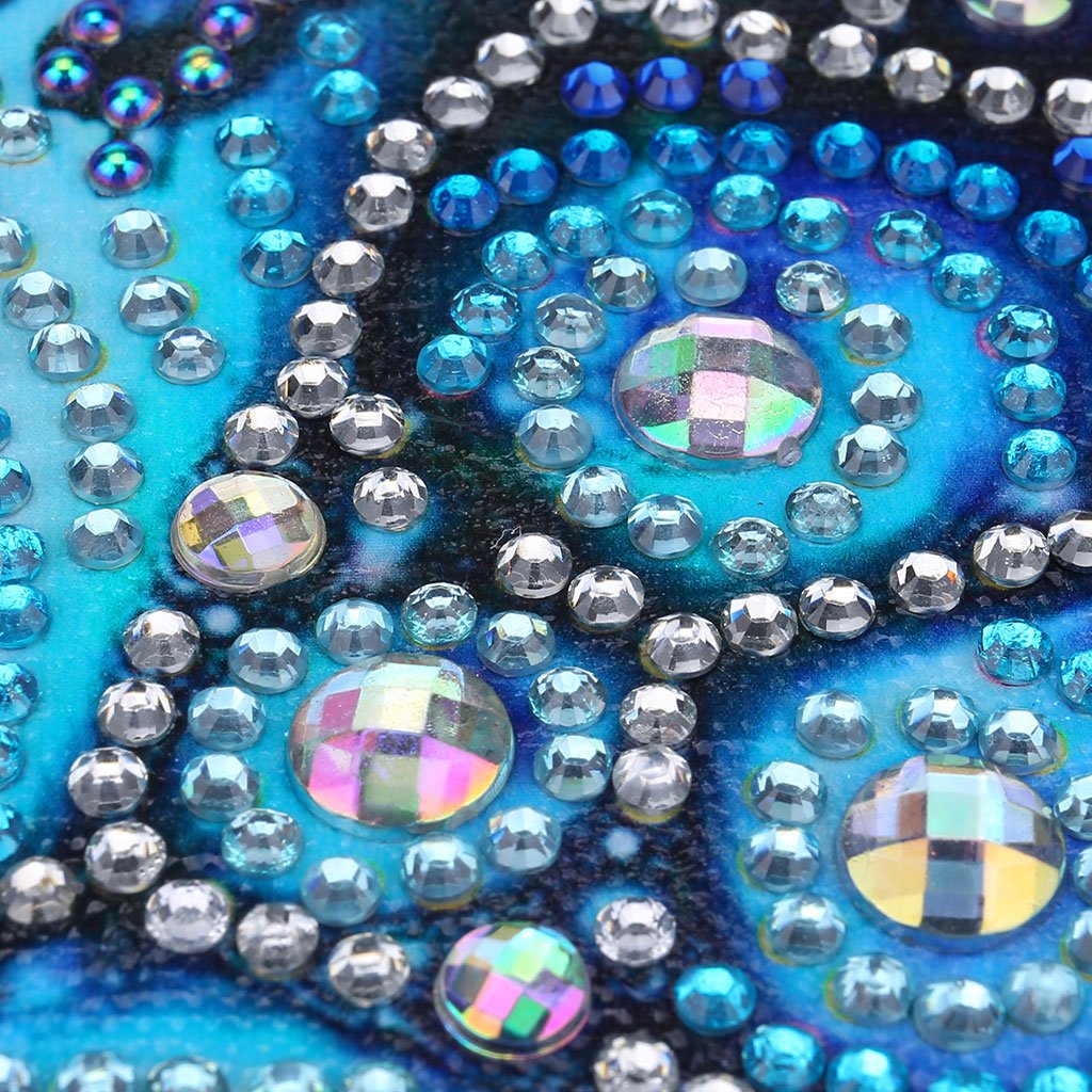 blauwe vlinder - speciaal diamond painting