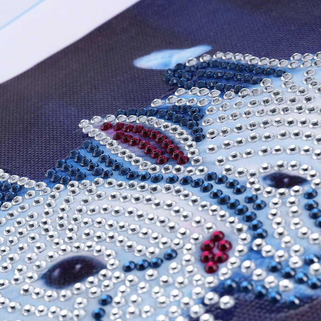 Konijn bij de rivier - speciaal diamond painting