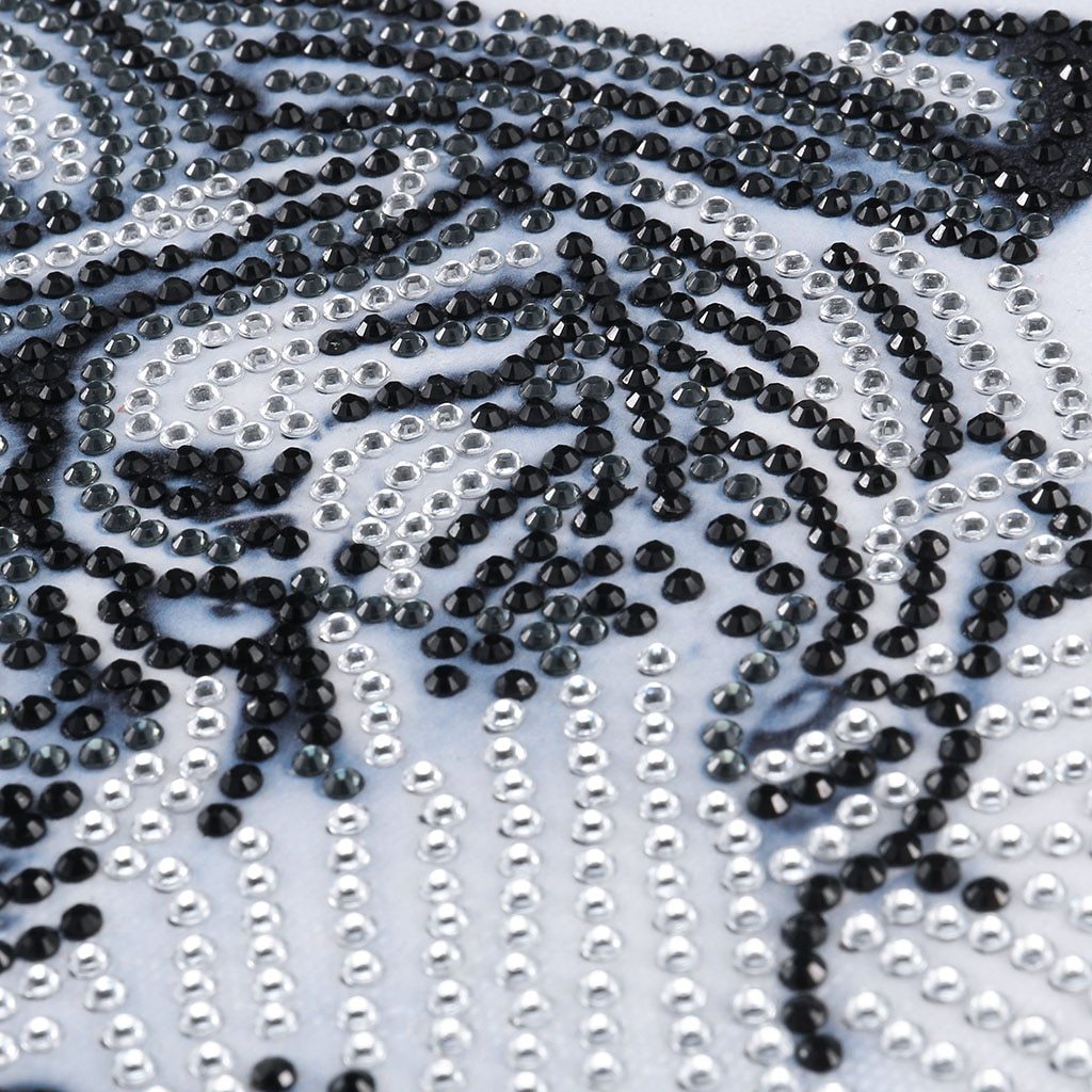 Witte Tijger Kristal - speciaal gevormde diamond