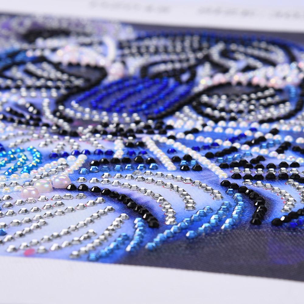 Tijger Witte Welp - speciaal diamond painting