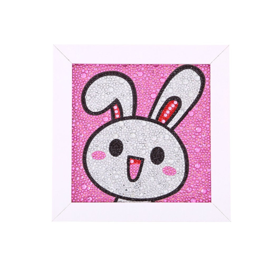 Konijntje Kunstistiek - speciaal diamond painting