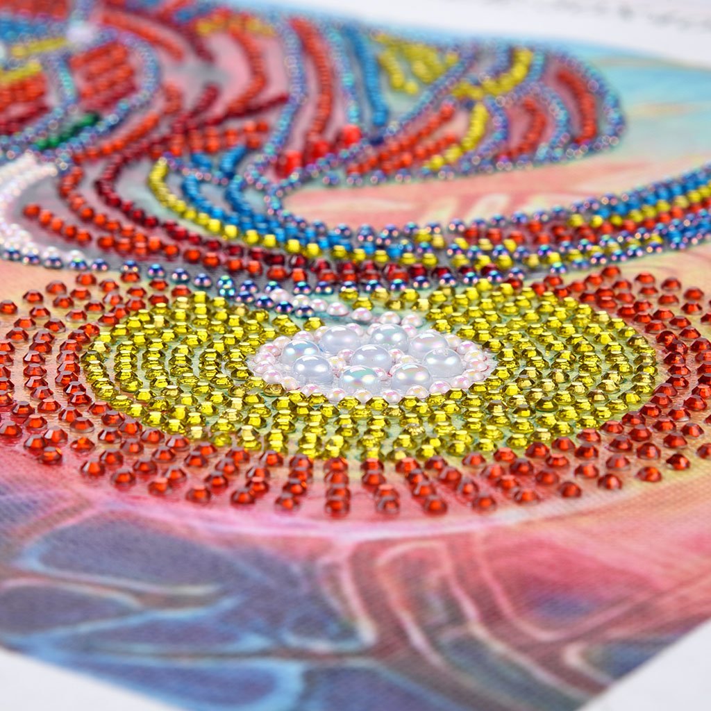 An olifanten Woede - speciaal diamond painting