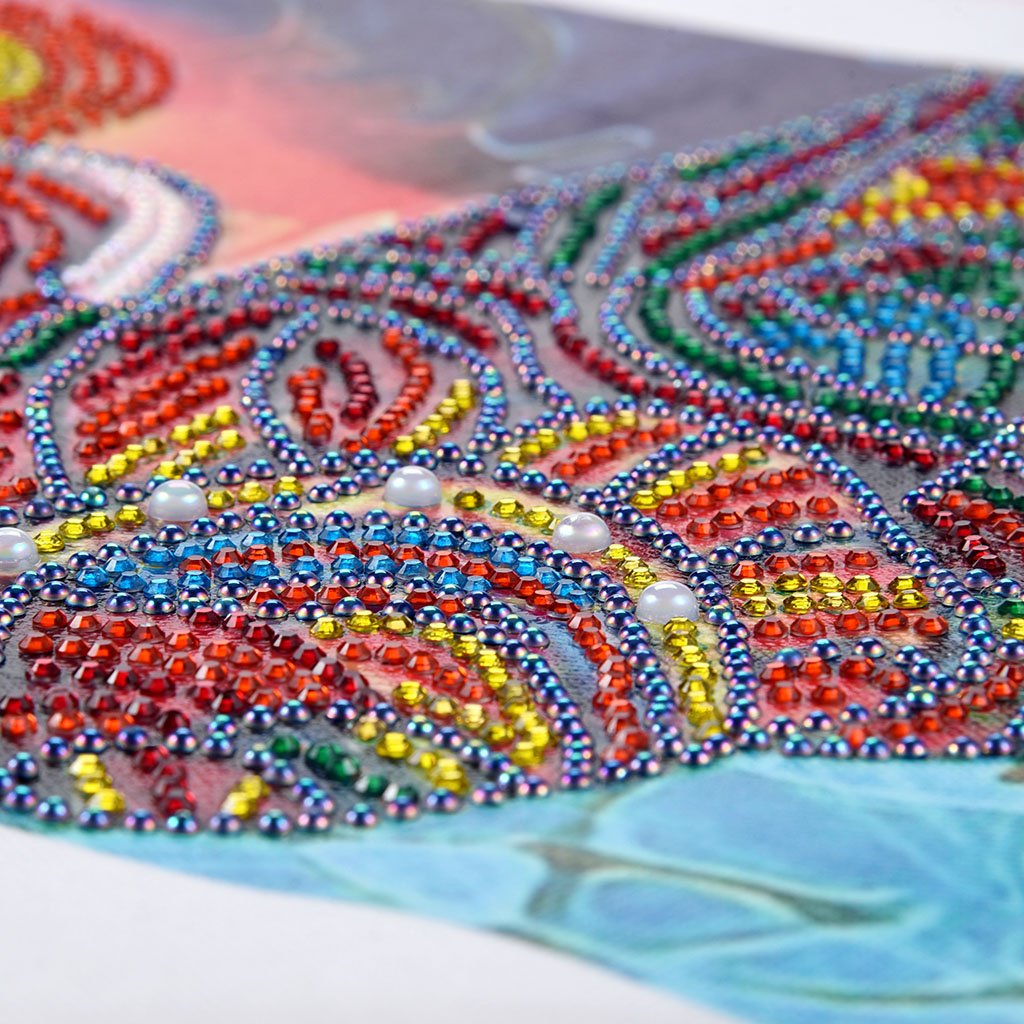 An olifanten Woede - speciaal diamond painting