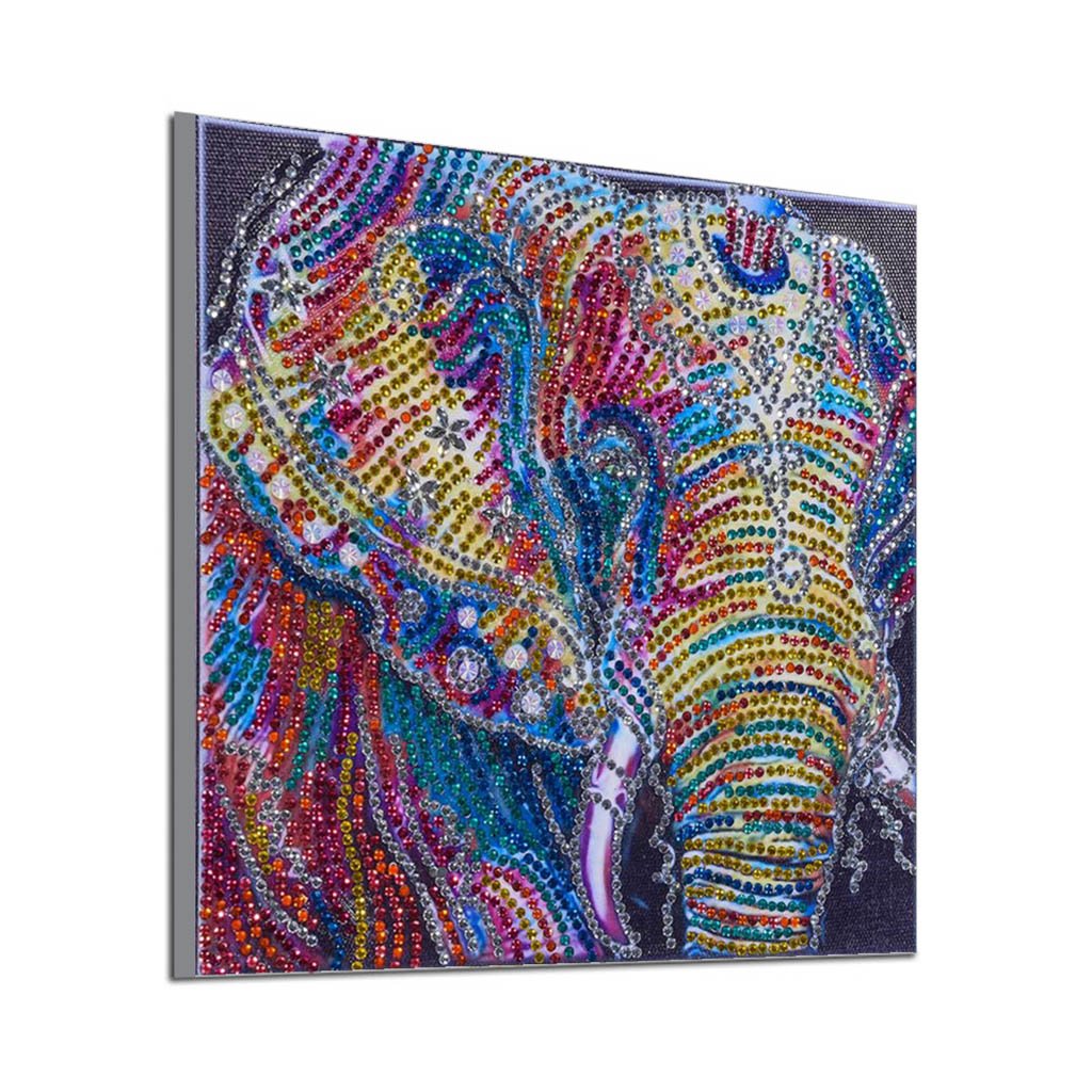 Afrikaanse olifant - speciaal diamond painting
